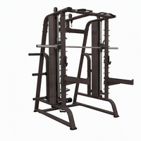 Rack de musculation commercial multifonction intégré avec Smith Machine, Cable Crossover et Power Rack