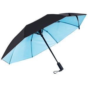 Nouveau Parapluie Moderne 8K avec Interface USB et Batterie Intégrée - Voyage, Pliage en Trois, Ouverture Entièrement Automatique, Utilisation Soleil et Pluie, Diamètre Ouvert 105cm - Product Image 3