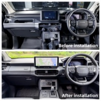 Radio con GPS para Auto, Pantalla Android de 12.3 Pulgadas, Unidad Principal de Navegación, CarPlay, Mirror Link, Tarjeta SD para Toyota Hilux 2026, Volante a la Izquierda/Derecha