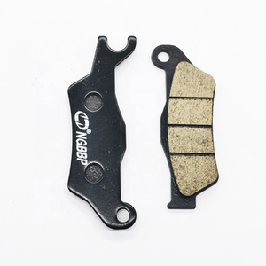 Nouvelles plaquettes de frein arrière sans amiante ZBY Z-843, jeu gauche pour moto tout-terrain 260cc/300cc avec garantie de 2500 km FA715 - Product Image 3