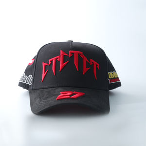 Produsen Perlengkapan Olahraga Asli Gorras Hip Hop Kasual Retro Bordir Huruf 3D Topi Baseball Custom G5 Barbas Hat Ct - Product Image 6