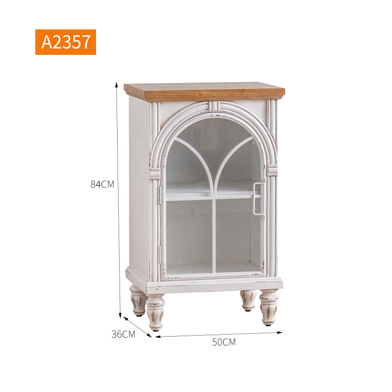 Single-door side cabinet - A2357 (not distressed)