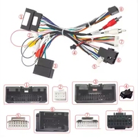 Connecteur 16 broches OEM personnalisé prise 10 pièces adaptateur de faisceau de câblage radio câble câble en gros pour Ford Taurus