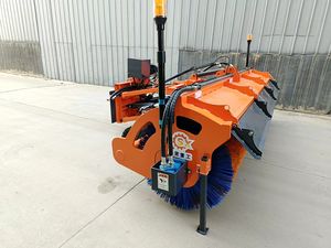 Balayeuse à neige à entraînement hydraulique multifonctionnel Brosse à neige Machine de nettoyage de neige de route <span class=keywords><strong>Balai</strong></span> d'angle avec balayeuse - Product Image 2