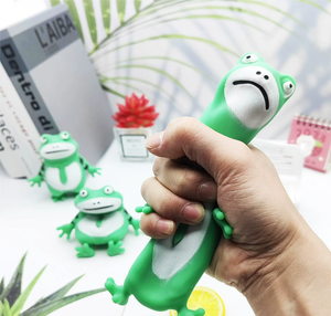 ของเล่นบีบกบคลายเครียด, ของเล่นดึงกบระบายความเครียด, ของเล่นกบแปลงร่างสร้างสรรค์ - Product Image 1