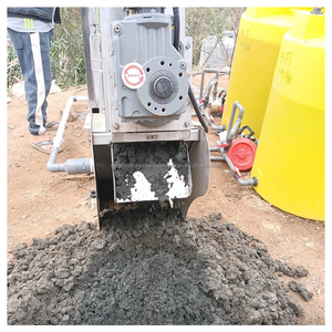 Acier inoxydable 0.2-35m ³ 1h Filtre d'assèchement des boues Presse à vis multi-plaques pour la déshydratation des polluants d'algues d'eau de lac - Product Image 2