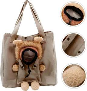 กระเป๋าใส่แมวแบบปรับแต่งได้ ขายดีที่สุด กระเป๋าใส่แมวแบบใช้ซ้ำได้ เป้สะพายหลังสำหรับเดินทางสำหรับแมว กระเป๋าใส่สัตว์เลี้ยง - Product Image 4