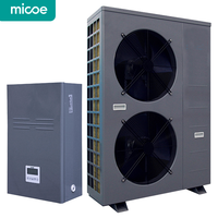 Micoe A+++ Bomba de Calor Inverter WiFi, Gran Venta, Tipo Residencial, Aire Acondicionado Central de Agua Caliente DC con R290 para Calefacción del Hogar