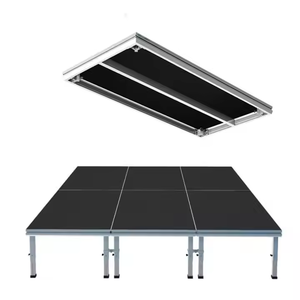 Scène mobile TRUSS Light Podium amovible Scène portable Scène transparente acrylique pour hôtel, piscine, mariage - Product Image 4