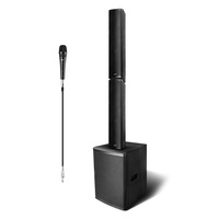 Colonne sonore linéaire de 5 pouces, subwoofer actif en bois de 12 pouces et 15 pouces de 800 W, enceinte de scène performante pour bar