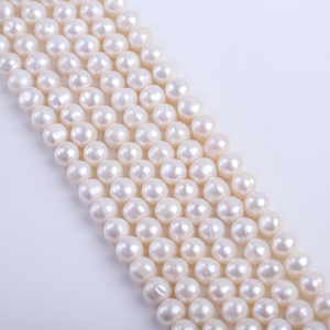 Zhuji Pearl ofrece soporte de perlas sueltas naturales de patata de agua dulce blanca de 11-12mm a <span class=keywords><strong>la</strong></span> venta - Product Image 3