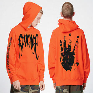 Sudaderas con capucha para hombre, <span class=keywords><strong>su</strong></span>é<span class=keywords><strong>ter</strong></span> deportivo con estampado de letras de gran tamaño de Hip Hop con logotipo personalizado - Product Image 2