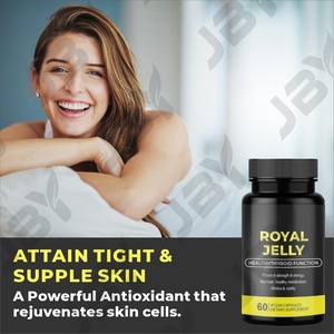 JBY OEM Marque Privée Haute Qualité Marque Privée Compléments Alimentaires en Capsules de <span class=keywords><strong>Gelée</strong></span> <span class=keywords><strong>Royale</strong></span> Matière Première Capsules de <span class=keywords><strong>Gelée</strong></span> <span class=keywords><strong>Royale</strong></span> - Product Image 6