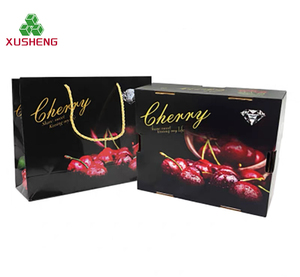 Fonte di fornitura diretta ben realizzata frutta verdura scatola regalo in cartone dettagli raffinati con rivestimento UV a laminazione opaca - Product Image 3
