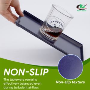<span class=keywords><strong>Plateau</strong></span> Atlas 1/2 ABS <span class=keywords><strong>antidérapant</strong></span> en plastique pour le service de boissons et de <span class=keywords><strong>repas</strong></span> en avion - Product Image 4