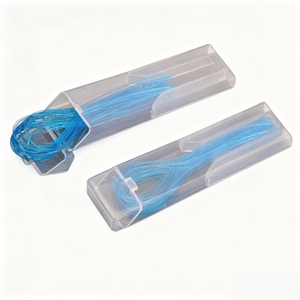 Hilo Dental Ortodóntico para Brackets, Herramienta de Limpieza Interdental Premium, Extremo Rígido para Puentes e Implantes Ck2276 - Product Image 3