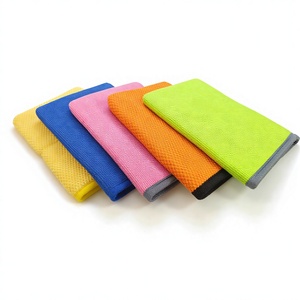 Guante de microfibra de doble cara LEWELL para lavado de coches, reutilizable, para eliminación de barro, polvo de hierro, alquitrán y sobrestropo. - Product Image 2