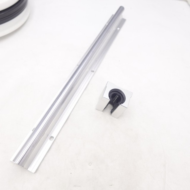 SBR20-500mm/1000mm/1200mm/1800mm/2200mm/3000mm with SBR20UU SBR Series Aluminum Linear Guide Block Support Linear Guide Rail