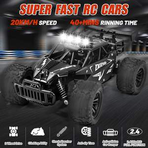 سيارة Dwi Dowellin بجهاز تحكم عن بعد بسرعة عالية 20 كم/الساعة مع مصباح أمامي ليد ، ألعاب للطرق الوعرة 4X4 - Product Image 2