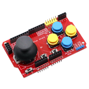 <span class=keywords><strong>Arduino</strong></span> विस्तार बोर्ड एनालॉग कीबोर्ड और माउस फ़ंक्शन के लिए जॉयस्टिक शील्ड - Product Image 1