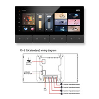 Sistema de Hogar Inteligente Android Sheng Qiong 2026 F5-1 IPS con WiFi/BLE/Zigbee, Panel de Control Táctil de Pared con Gateway para EE. UU.
