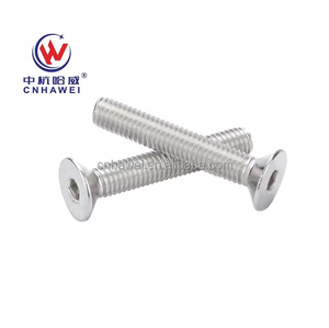 304/316 Stainless Steel Metric Hex Socket <strong>Countersunk</strong> <strong>Head</strong> <strong>Screw</strong> Machine <strong>Screw</strong> ISO10642 Class 4 - Product Image 1