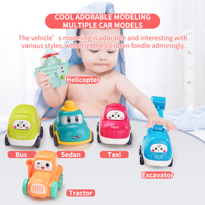 Caida-jeux de voiture en plastique pour enfants, modèle réduit de taxi, bus, jouets de <span class=keywords><strong>dessin</strong></span> <span class=keywords><strong>animé</strong></span>, pour les petits, 2019 - Product Image 5