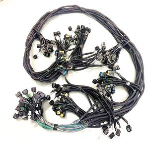 <span class=keywords><strong>2</strong></span> 3 4 6 8针各种连接器外壳布线织机定制汽车复杂电线电缆组件 - Product Image 2