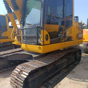 Excavatrice sur chenilles Komatsu PC120-8 d'occasion, 12 tonnes, avec godet de terrassement, d'origine japonaise, en stock - Product Image 2