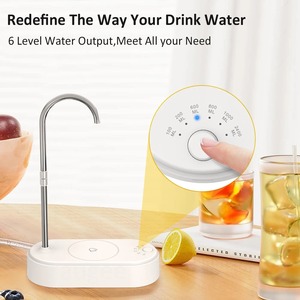 Electric Automatic Drinking Water <b>Pump</b> USB Charge Water Dispenser Bottle <b>Pump</b> Portable Mini Barreled Water Bottle <b>Pump</b> for Home - Product Image 2
