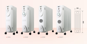 <span class=keywords><strong>Radiateur</strong></span> à huile radiant portable pour toute la pièce, silencieux, minuterie 24 heures, télécommande, protection contre la surchauffe, autoportant - Product Image 5