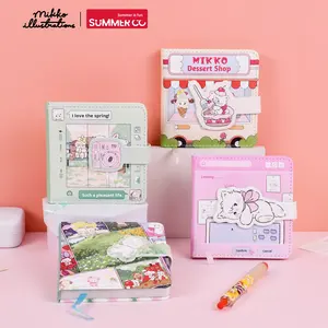 Diario Cartoon Mikko con Chiusura Magnetica, Pagine Colorate, Quaderno Portatile dal Design Carino per Scuola, Ufficio e Viaggi - Product Image 5