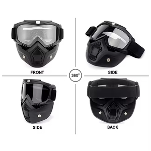 Logo personnalisé <span class=keywords><strong>Lunettes</strong></span> d'équitation unisexes coupe-vent de haute qualité pour adultes <span class=keywords><strong>Lunettes</strong></span> de cyclisme et de moto <span class=keywords><strong>vintage</strong></span> - Product Image 2