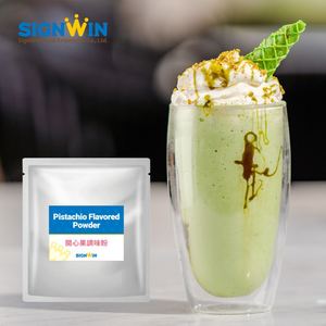 Poudre aromatisante à la pistache pour les boutiques de desserts, certifiée HACCP, fabriquée à Taïwan, idéale pour les boissons tendance, saveur riche et authentique - Product Image 1