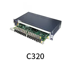 Nuovissimo ZTE OLT originale C320 OLT C300 XGPON GPON GTGO GTGH attrezzatura per linea ottica originale a buon mercato