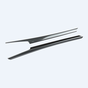 Panel de consola central de fibra de carbono para Mercedes-Benz Clase E W207 Coupé, kit de molduras interiores - Product Image 2