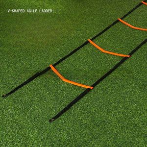 Escalera de Agilidad, Escalera de Obstáculos Fija, Cuerda Resistente, Escalera de Entrenamiento de Fútbol, Escalera de Entrenamiento de Pasos - Product Image 1