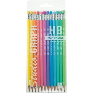 KOH-I-NOOR - STUDIO GRAPH ÉTUI À CRAYONS 12-PIÈCES - Product Image 1