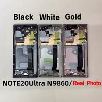 Pantalla Táctil LCD OLED Usada con Marco para Samsung Note10 Note20 Ultra S22U S23U S24U