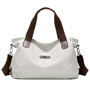 Women <b>Canvas</b> Shoulder Bag Large Capacity Handbag - Product Image 6