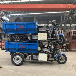 2019 Guangzhou Fair Three Wheel Motor Tricycle / Motorcycle for Cargo Heavy Loading