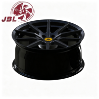 Nouvelles jantes monobloc forgées en fibre de carbone de 16 à 24 pouces, multi-rayons, concaves profondes, 5x112/120, finition noire, pour supercars et tuning performance