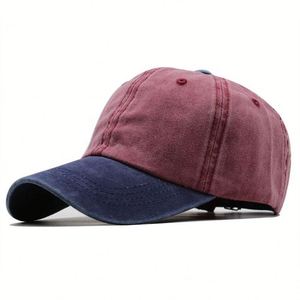 Gorras de Béisbol Personalizadas al por Mayor, 100% Algodón, 6 Paneles, Visera Curva, con Letras Impresas, Unisex, para Deportes al Aire Libre, Lona y Pana - Product Image 4