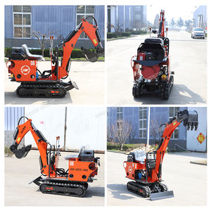 Mini-excavatrice domestique Hengwang HW08 avec godet, machines d'excavation - Product Image 2