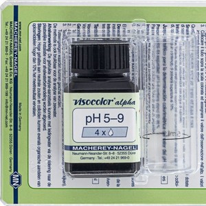 Tiras Reactivas Macheray-Nagel Visocolor Alpha Ph 5-9, 4 Gotas para Pruebas de Calidad del Agua - Product Image 1