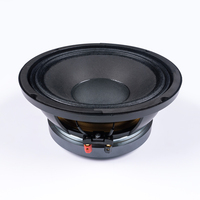 Haut-parleur de médium-basse professionnel de 10 pouces, 350 W RMS, 8 ohms, bobine vocale de 3 pouces, 96 dB de sensibilité élevée, avec cadre en aluminium