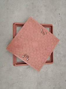 경량 SMC 복합 수지 맨홀 커버 방수 EN124 헤비 듀티 금속 건축 자재 MAXIN MX200038 - Product Image 3