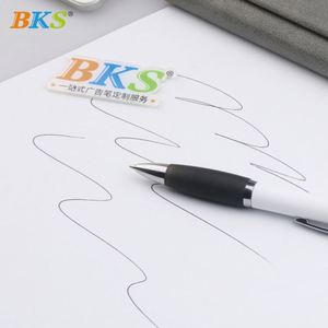 Bolígrafo Personalizable con Logotipo, Ligero, de Plástico, Tinta Negra de 1.0 mm, Multicolor, Diseño Moderno, para Oficina/Escuela/Regalo - Product Image 4