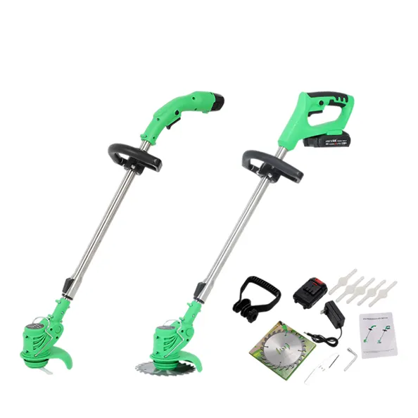 Cordless manual lawn mower,household home garden hand push lawn mower tractor garden,rechargeable lawn mower tractor