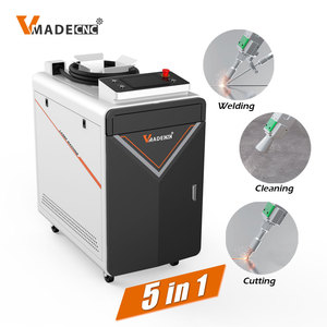 Relfar Nouvelle machine de soudage et de découpe au laser à fibre portative 5-en-1 avec refroidissement par eau - Product Image 2